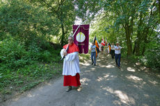 Festgottesdienst zum 1.000 Todestag des Heiligen Heimerads auf dem Hasunger Berg (Foto: Karl-Franz Thiede)